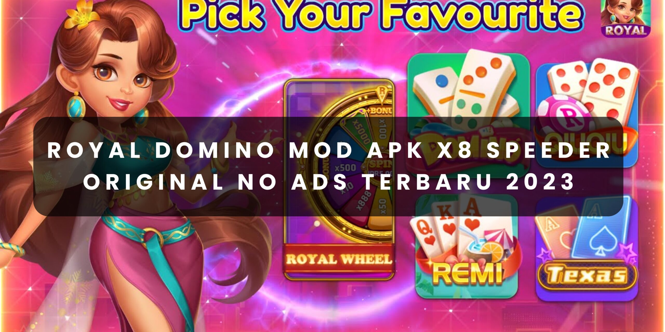 Royal Domino Mod Apk X8 Speeder Original No Ads Terbaru 2023